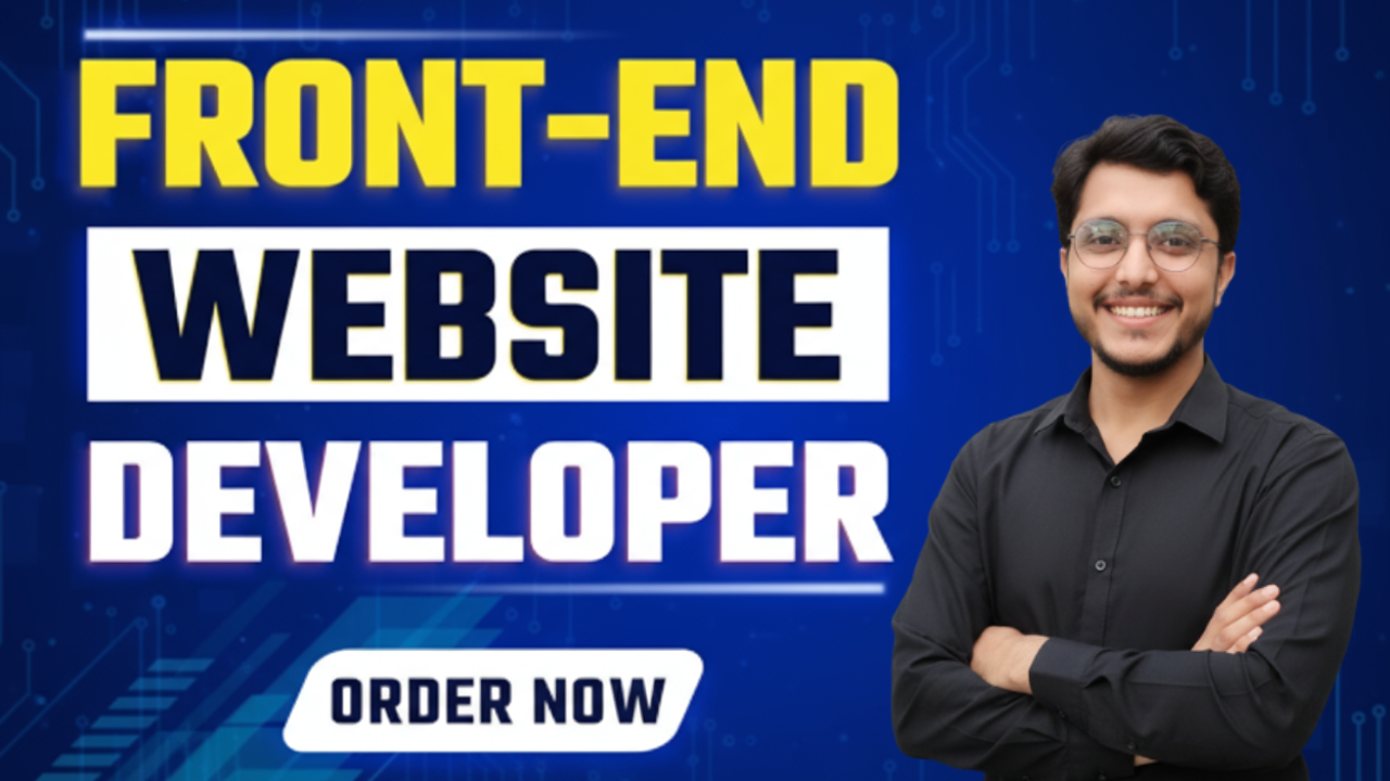 I will build modern, responsive and high performance frontend websites using React and Next